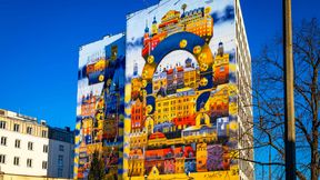 Baśniowa brama do Warszawy. Nowy mural Totalizatora Sportowego