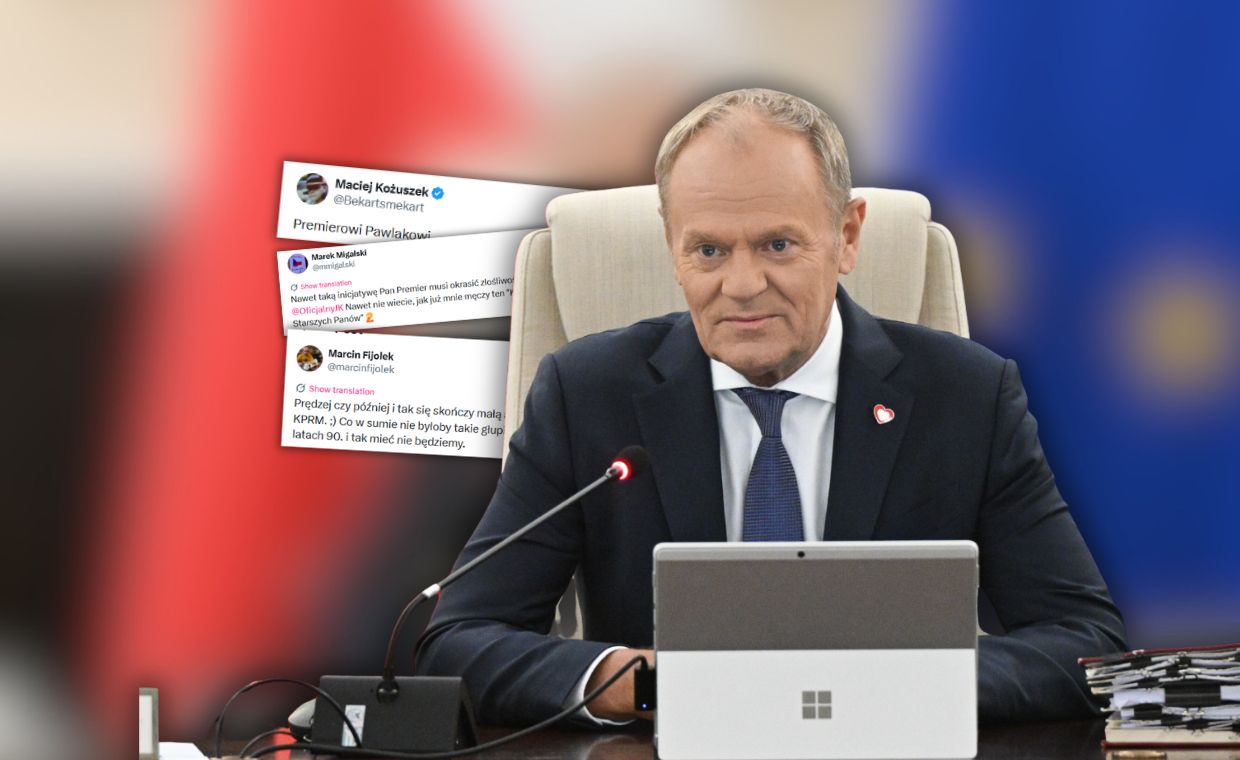 Lawina komentarzy po nagraniu Tuska. "Kabaret Starszych Panów"