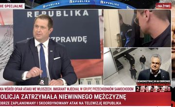 Fałszywe alarmy dotyczące Republiki. Policja zwolniła zatrzymanego