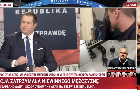 Fałszywe alarmy dotyczące Republiki. Policja zwolniła zatrzymanego
