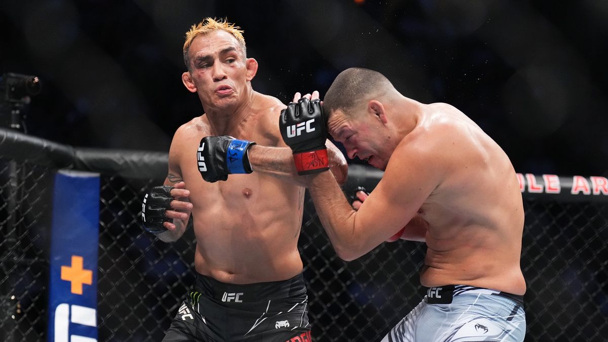 Getty Images / Chris Unger/Zuffa LLC / Na zdjęciu: Tony Ferguson i Nate Diaz