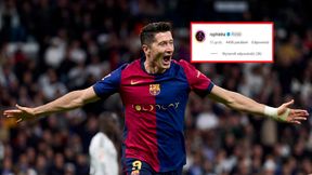 Tysiące polubień. Gwiazdor Barcelony wysłał "Lewemu" taką wiadomość