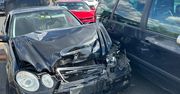 Karambol 6 pojazdów na trasie S2. Są ranni. Korek ma blisko 10 kilometrów!
