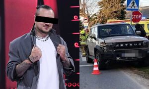 Aleksander M.-B. "pokornie" o wypadku w Słomczynie. "Kto nie ma PRZYGÓD w życiu, ten nie żyje". Nadal posiada prawko?