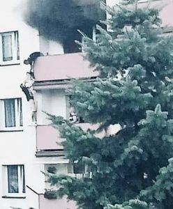 Małopolska. Polski spiderman uratował człowieka z płomieni