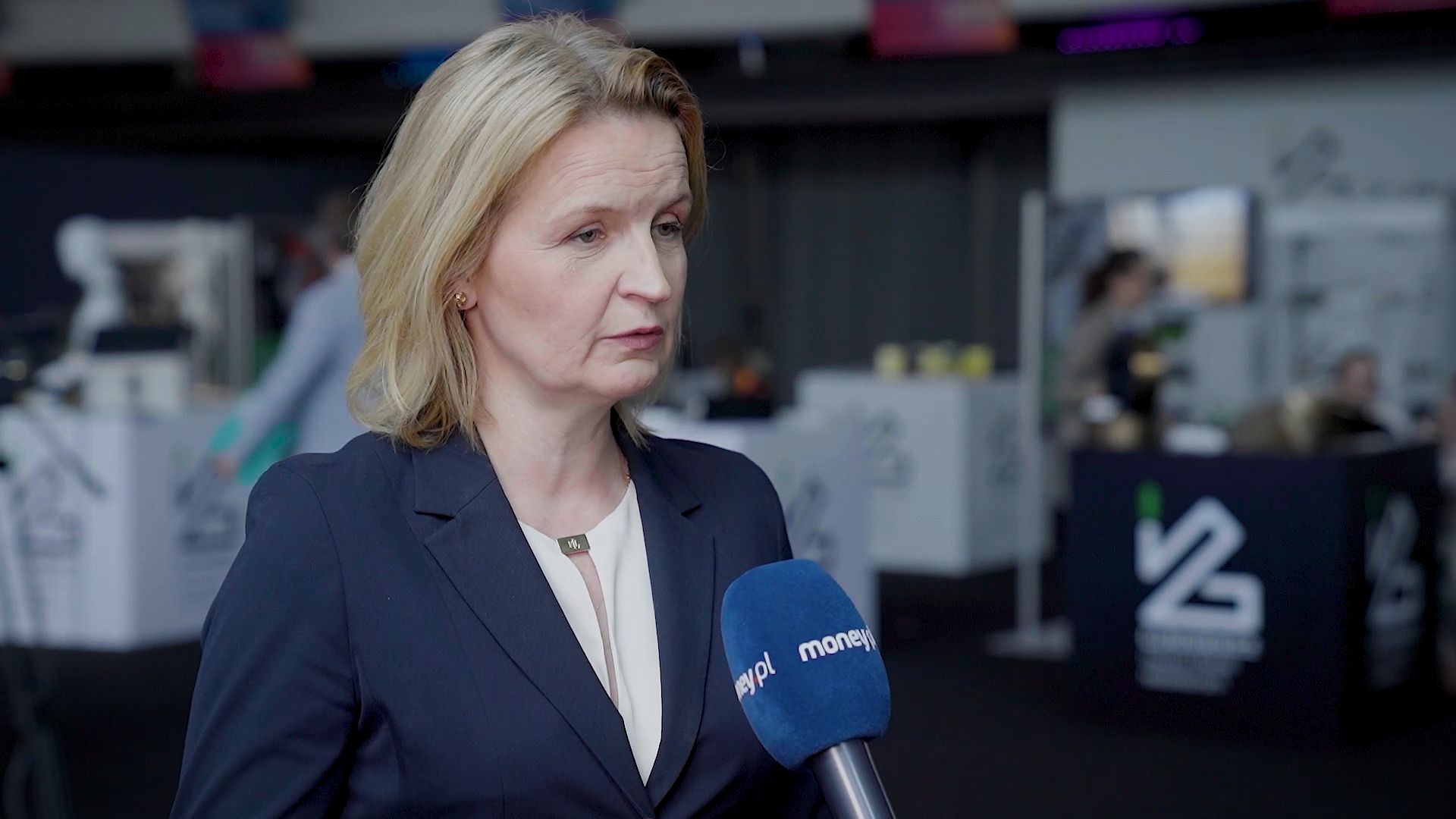 Barbara Socha, wiceminister w Ministerstwie Rodziny i Polityki Społecznej podczas Kongresu 590.