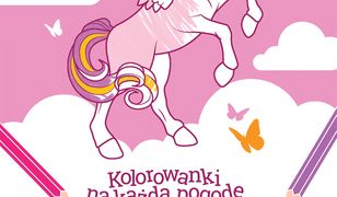 Kolorowanki na każdą pogodę. Koniki