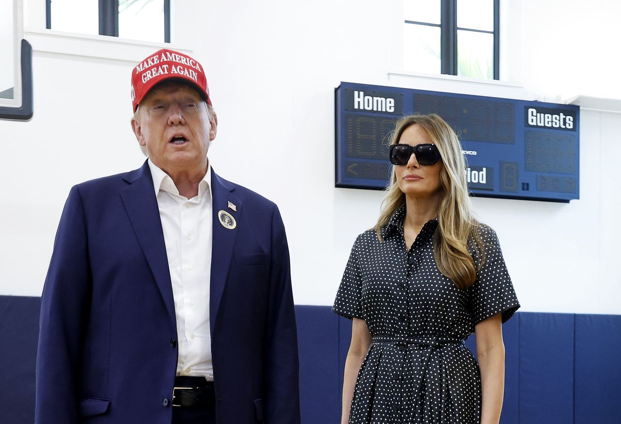 Donald i Melania Trump oddali głosy