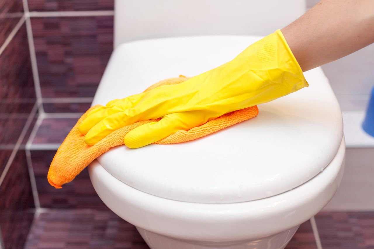 How to banish unsightly yellow stains from your toilet seat