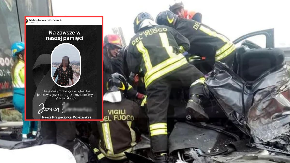 Straszna śmierć polskiej nauczycielki we Włoszech. Szkoła w rozpaczy