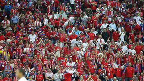 Kibice podczas meczu Czechy - Portugalia