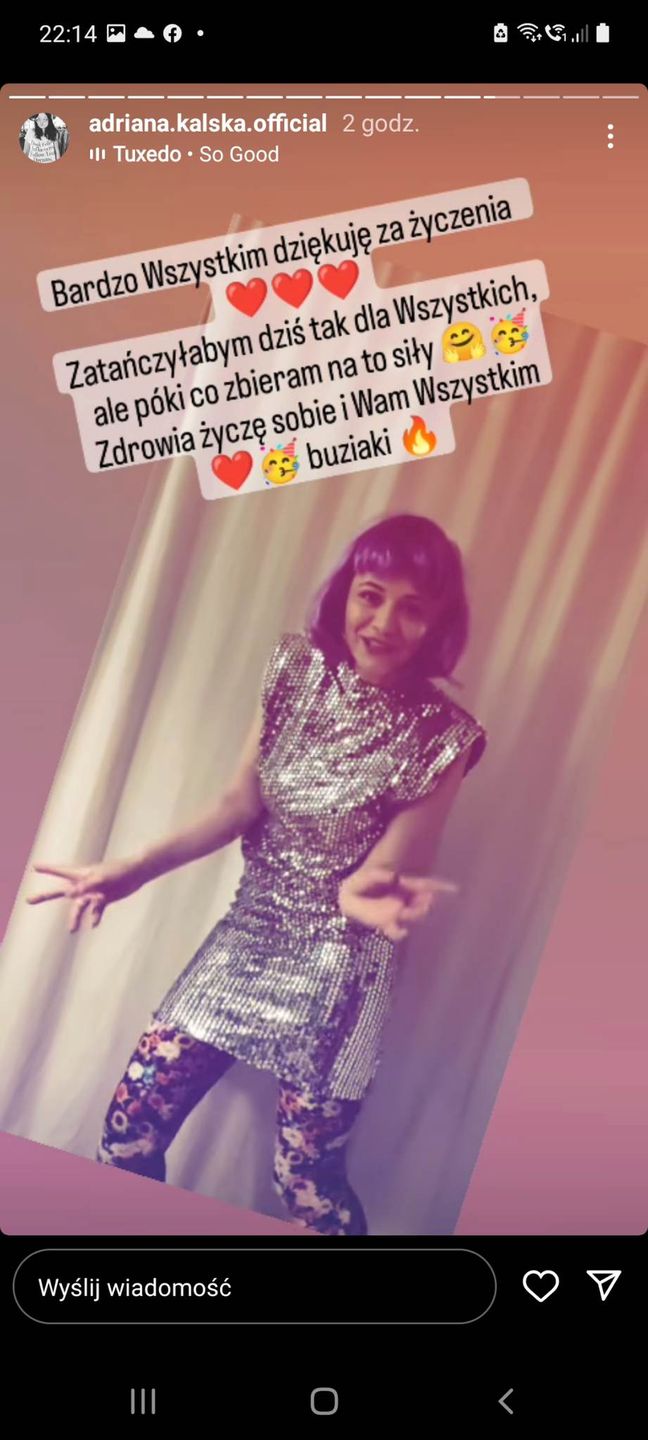Adriana Kalska - 37. urodziny