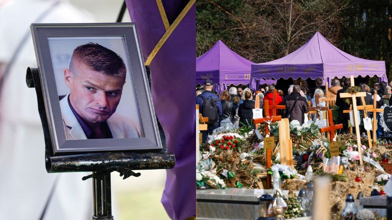 Tak wyglądał pogrzeb Tomasza Komendy