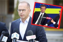 Awantura posłów w studiu. "Tępak" i "słoik"