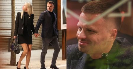 Marcin Hakiel i jego nowa ukochana przyłapani na romantycznej randce: wizyta w teatrze i elegancka restauracja (ZDJĘCIA)