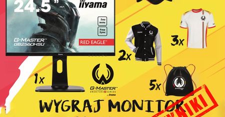 Wyniki konkursu: Wygraj monitor gamingowy iiyama G-Master!