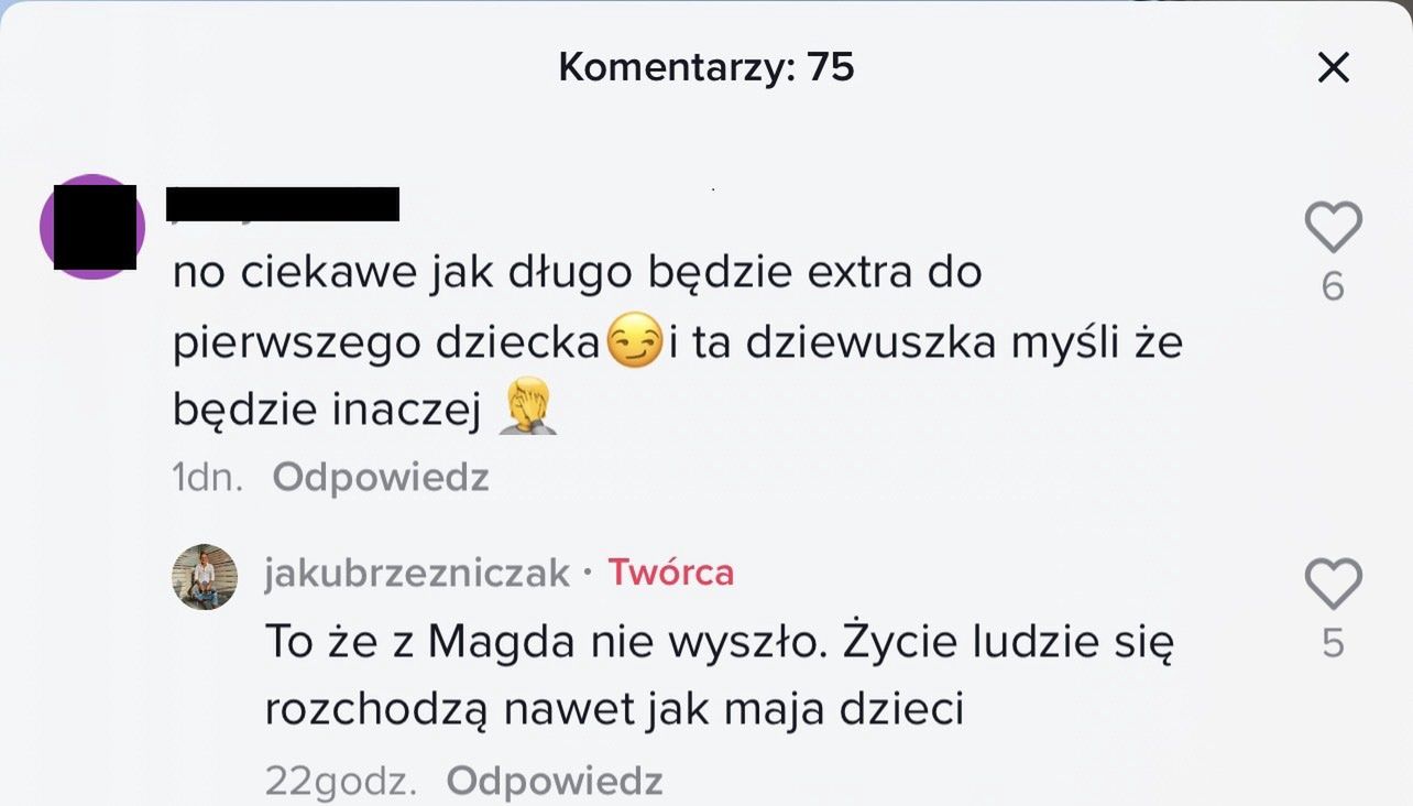 Casanova Kuba Rzeźniczak tłumaczy internautom, że jego najnowsza narzeczona to "ta jedna jedyna" i zapewnia: "NIE RZUCĘ"