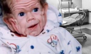 Wyglądał jak staruszek, gdy się urodził. Tak zmienił się przez 33 lata