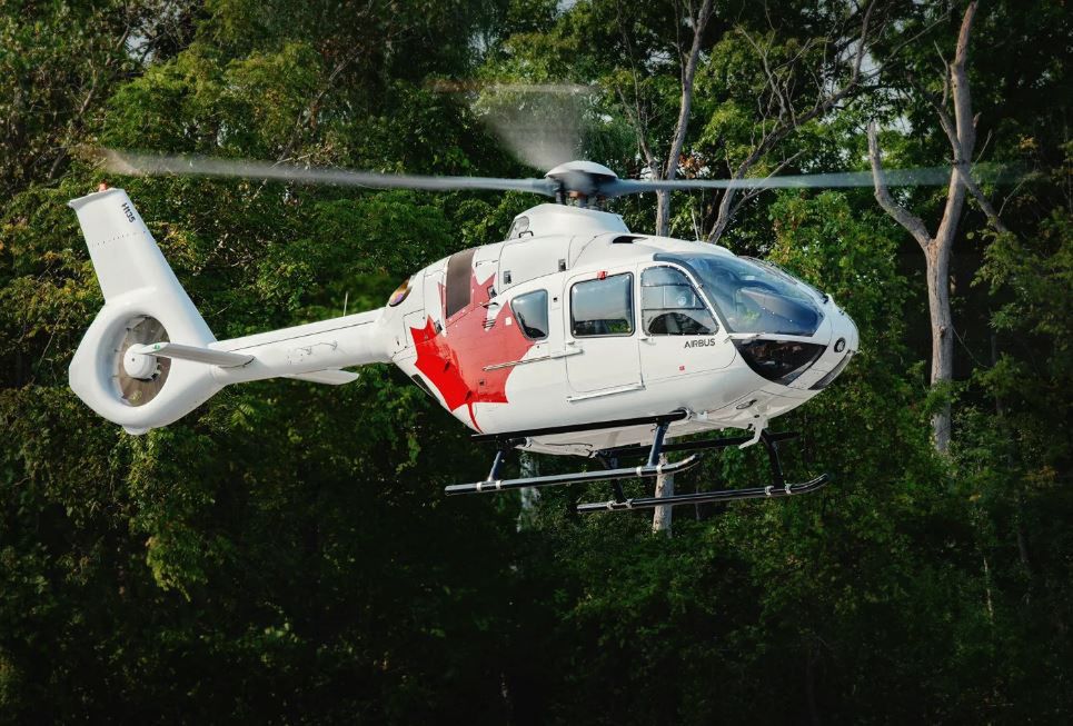 Śmigłowce H135 dla Kanady. 