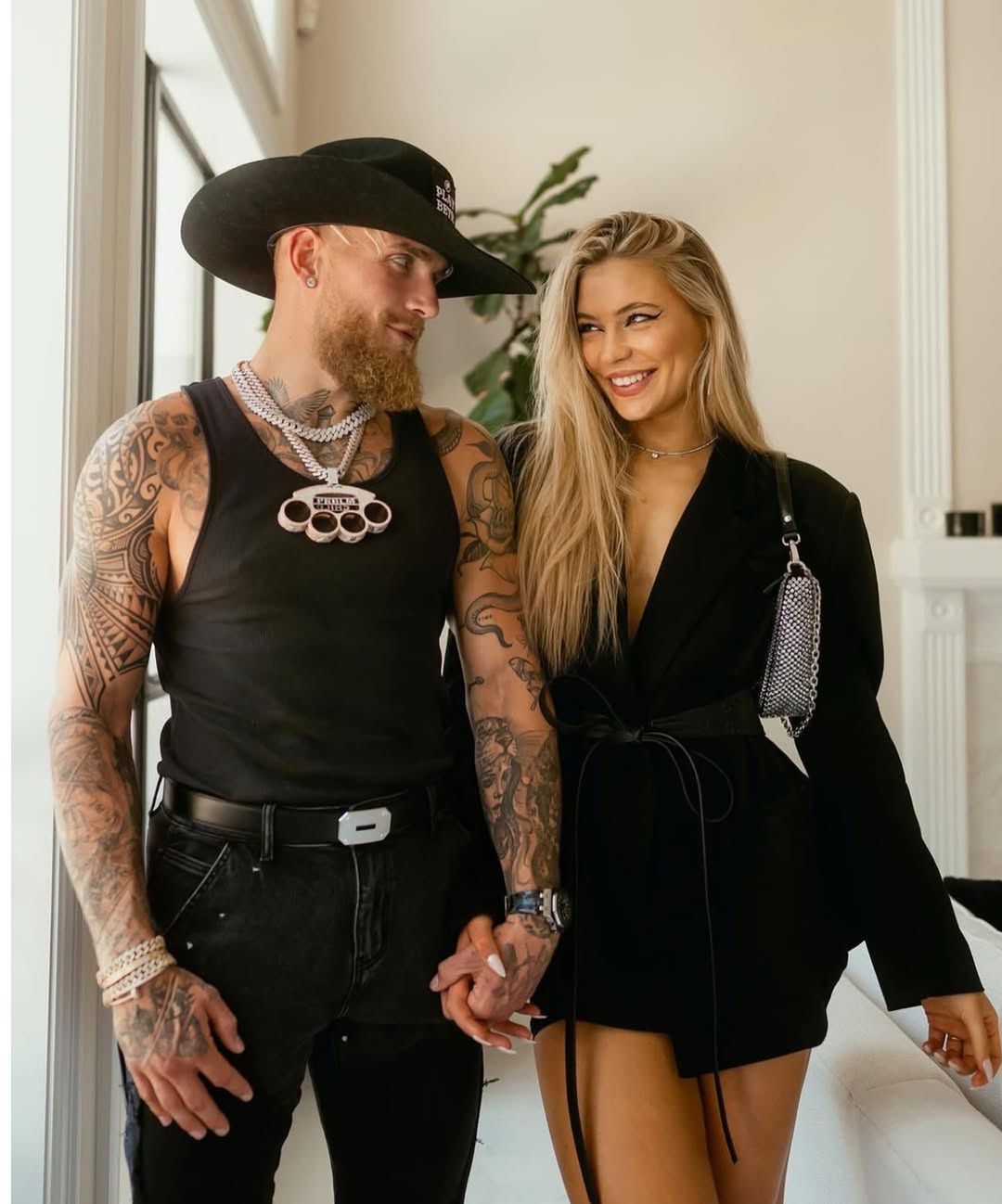 Jutta Leerdam i jej ukochany, Jake Paul