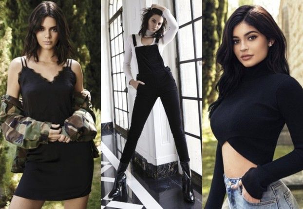 Kendall i Kylie znów reklamują ubrania