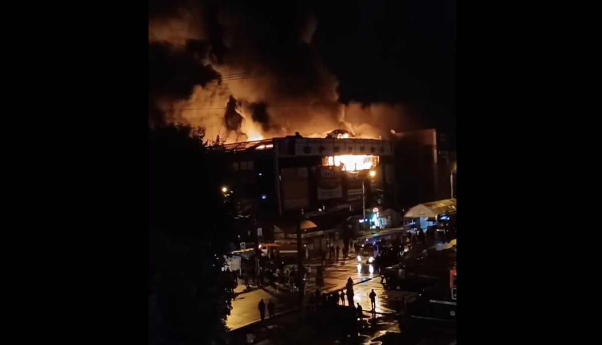 Kolejny pożar w Rosji. Tym razem centrum handlowe