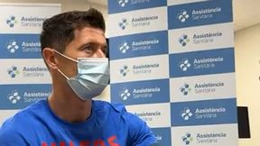 "Wszystko gotowe". Barcelona pokazała film z testów medycznych Lewandowskiego