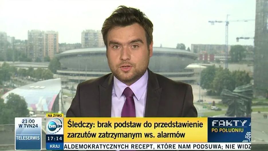 Robert Jałocha (na zdjęciu) pracował w TVN i TVN24 w latach 2010-2020