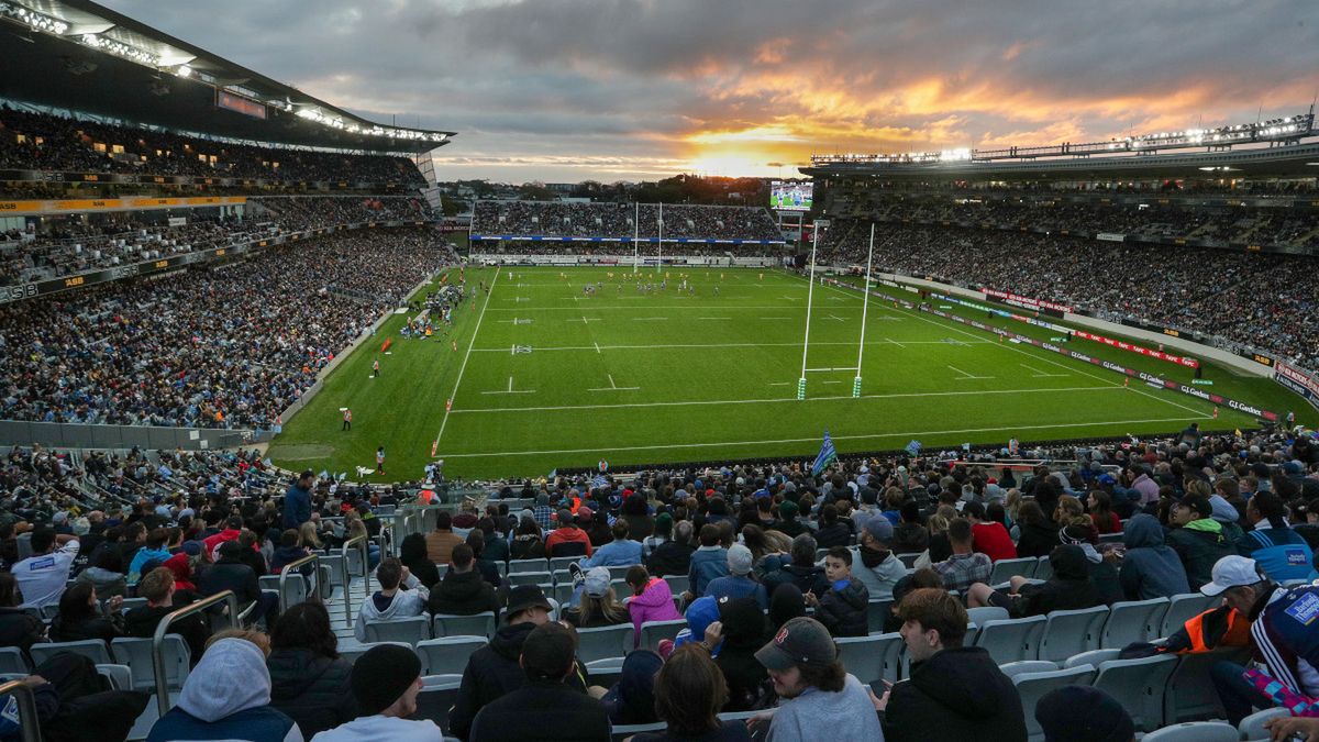 Zdjęcie okładkowe artykułu: Getty Images / Dave Rowland / Na zdjęciu: mecz Auckland Blues z Wellington Hurricanes