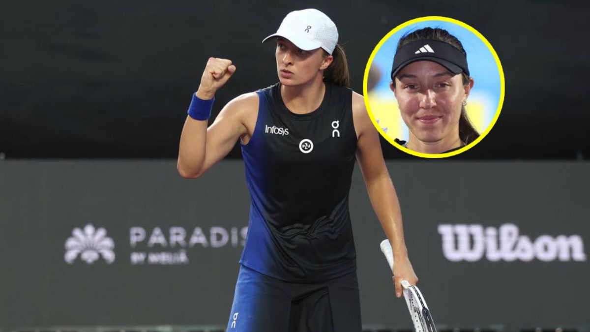 Getty Images / Matthew Stockman / Na zdjęciu: Iga Świątek i Jessica Pegula