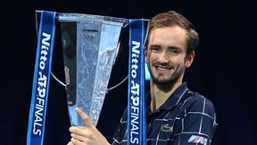 Tenis. Danił Miedwiediew zwycięzcą ATP Finals. "Najtrudniej wywalczone zwycięstwo w moim życiu"