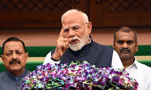 Modi wzywa do kupowania lokalnych produktów. "Indie muszą być czujne"