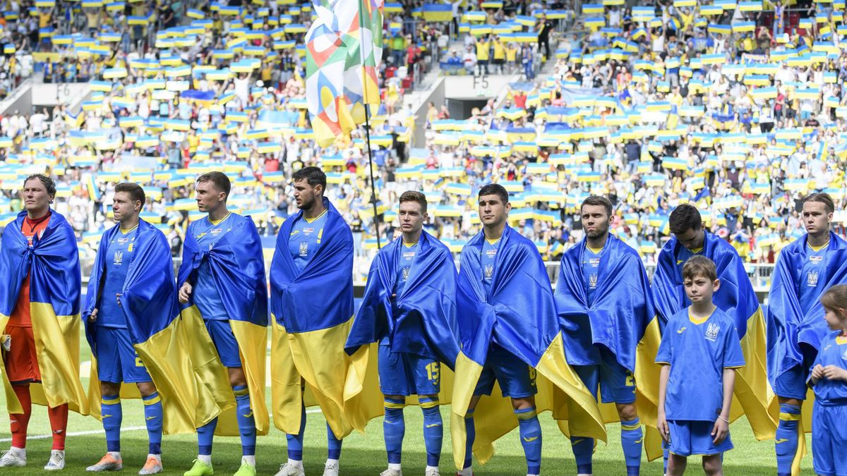 Getty Images / Na zdjęciu: piłkarze reprezentacji Ukrainy