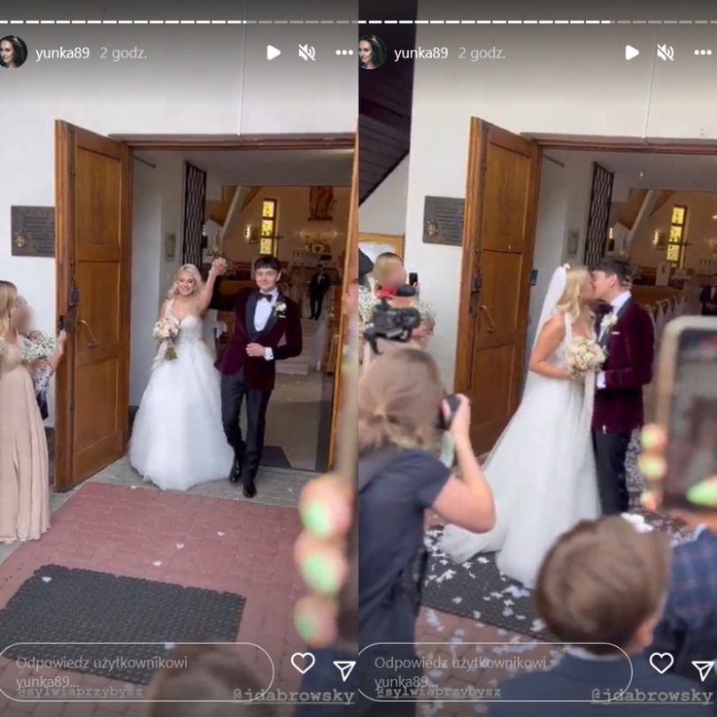 Sylwia Przybysz i Jan Dąbrowski są już po ślubie!