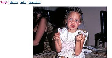 Młoda Angelina Jolie