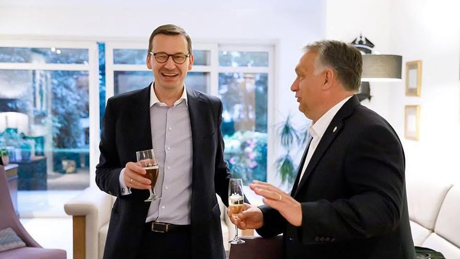 Bruksela. Mateusz Morawiecki spotkał się z Wiktorem Orbanem. Powodem szczyt Rady Europejskiej (zdjęcie ilustracyjne)