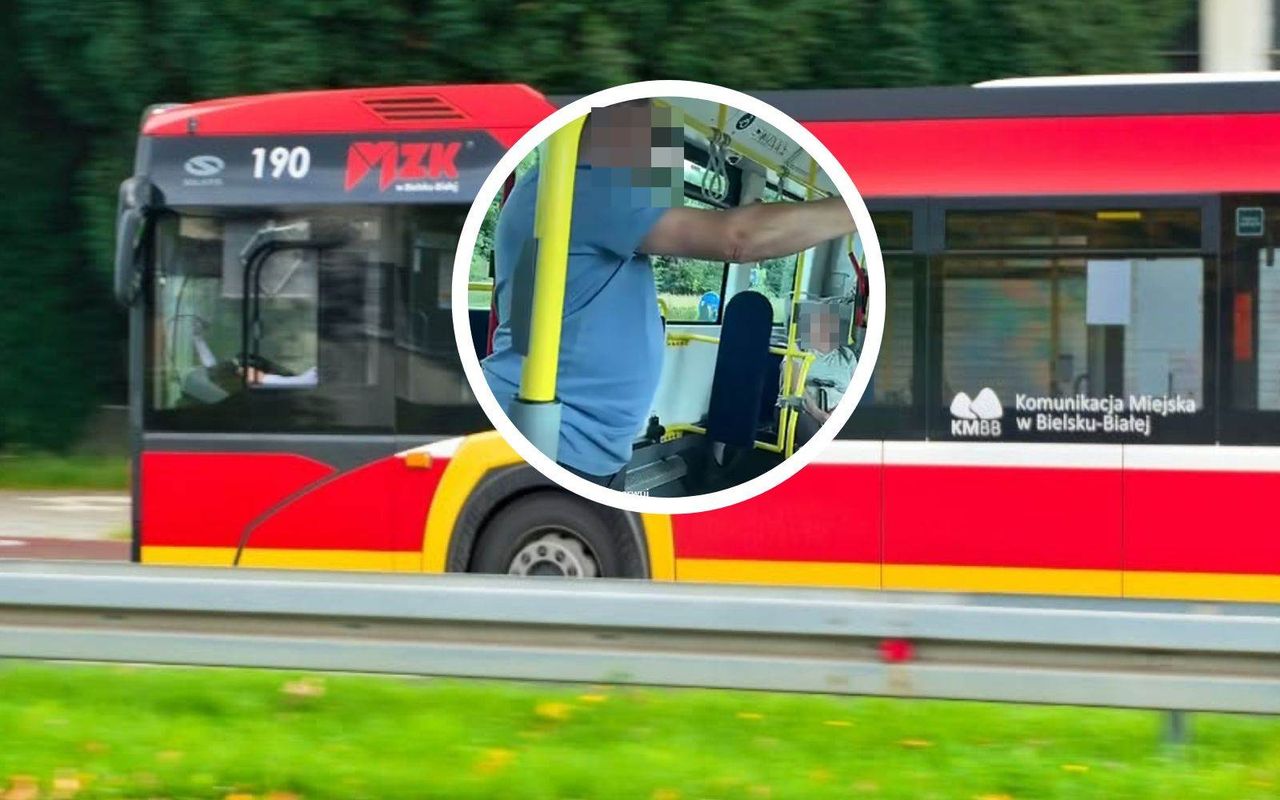 Skandaliczne sceny w Bielsku-Białej. Wyzywał pasażerki z Ukrainy