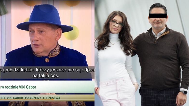 Bogdan Trojanek, Viki Gabor z ojcem
