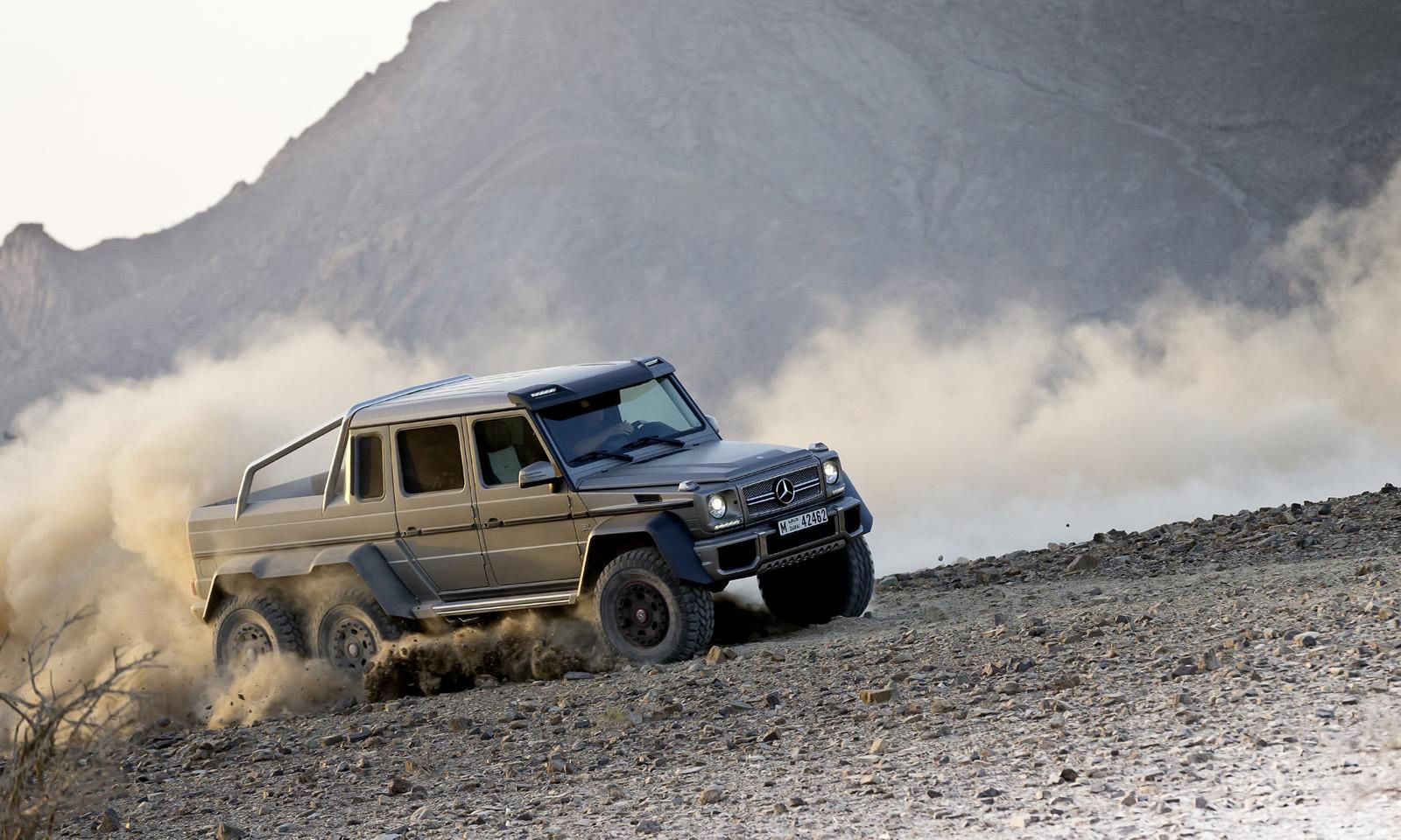 Mercedes-Benz G63 AMG 6x6 - terenowy potwór [galeria] 48