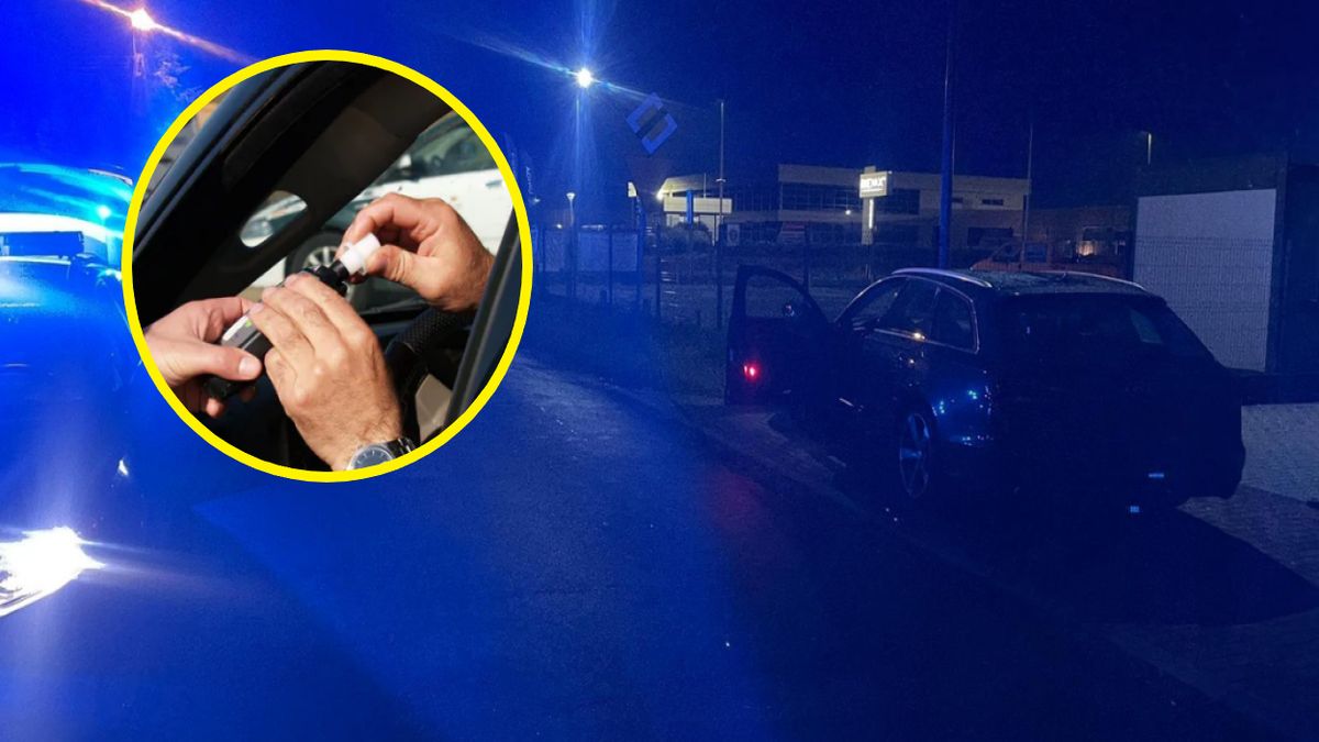 Kierowca miał blisko cztery promile