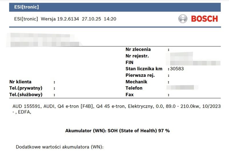 30 tys. km i spadek pojemności 3 proc.