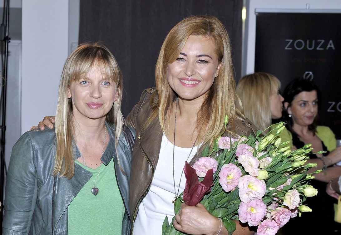 Marzena Rogalska i Beata Sadowska przyjaźnią się od lat. Zdjęcie z 2012 r.