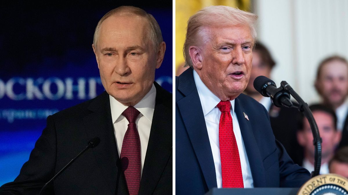 Władimir Putin i Donald Trump