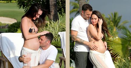 Megan Fox z CIĄŻOWYM BRZUSZKIEM! (FOTO)