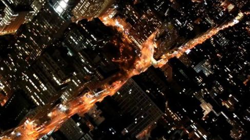 Nowy Jork i Moskwa. Time lapse i slow motion. 1