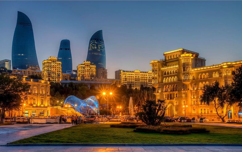 Stolica Azerbejdżanu Baku - to tu zostanie zorganizowana "Euroolimpiada"</br>