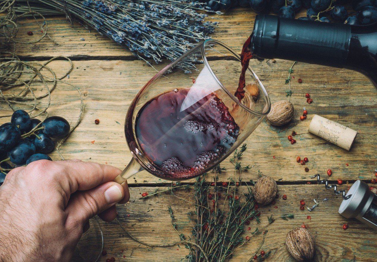 Przepis na wino z winogron