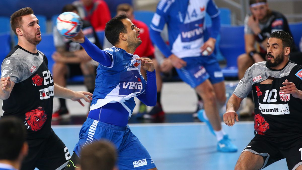 PAP / Marcin Bednarski / Zdjęcie z meczu Orlen Wisła Płock - Dinamo Bukareszt w Lidze Mistrzów