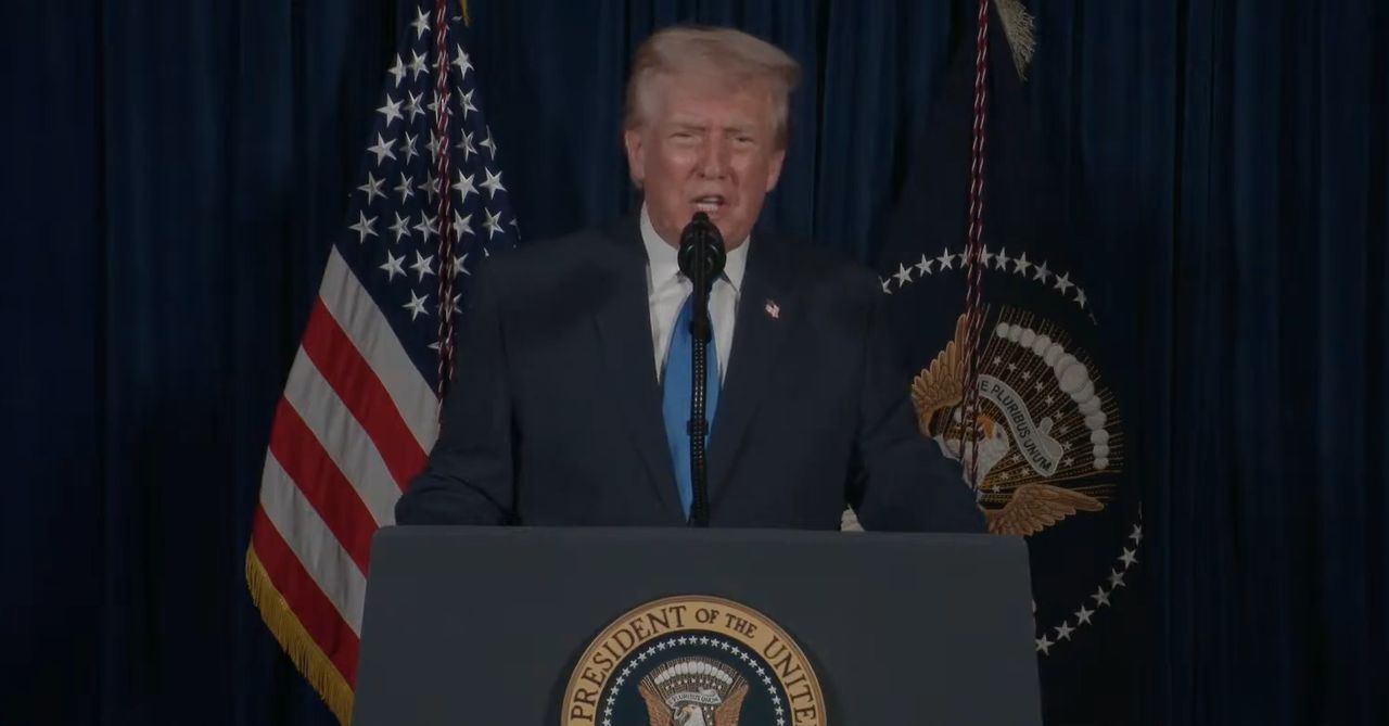 Ostre orędzie Trumpa po ataku w Waszyngtonie. "Nie chcemy ich"