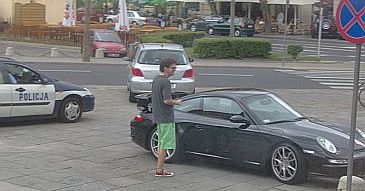 Wypadek Wojewódzkiego (zdjęcia)